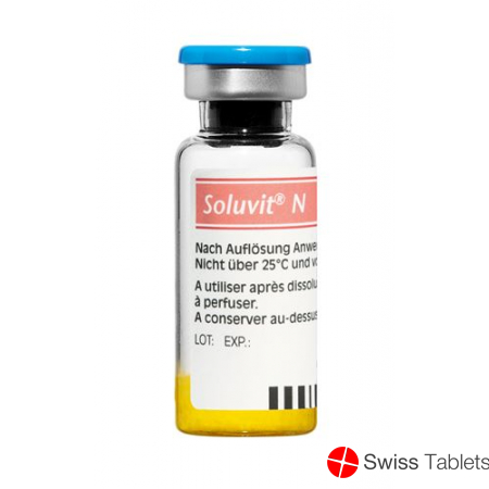 Soluvit N Trockensubstanz Durchstechflasche 10 Stück buy online