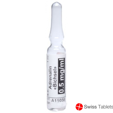Adrenalin Bichsel Injektionslösung 0.5mg/ml 10 Ampullen 1ml buy online