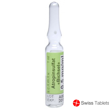 Atropinsulfat Bichsel 0.5mg/ml 100 Ampullen 1ml buy online