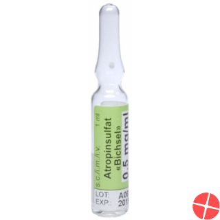 Atropinsulfat Bichsel 0.5mg/ml 10 Ampullen 1ml
