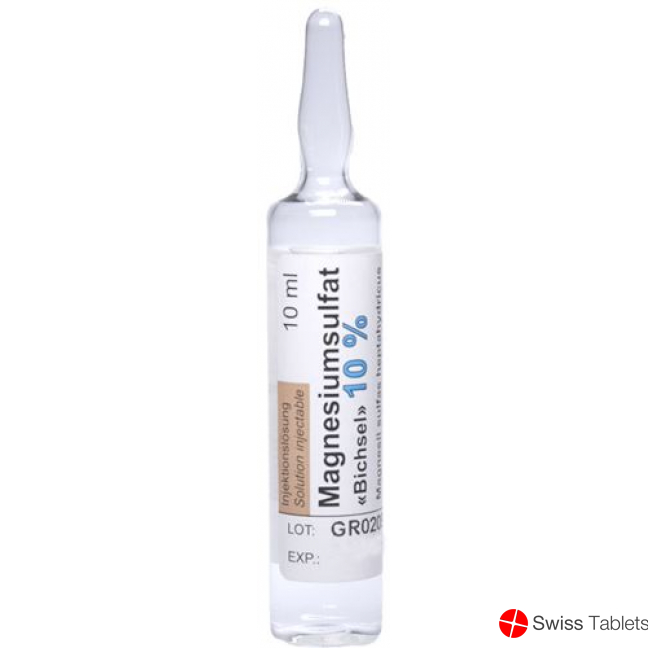 Magnesiumsulfat Bichsel 10% 10 Ampullen 10ml buy online