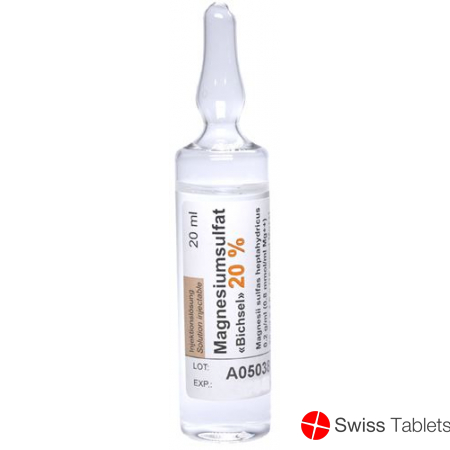 Magnesiumsulfat Bichsel 20% 10 Ampullen 20ml buy online