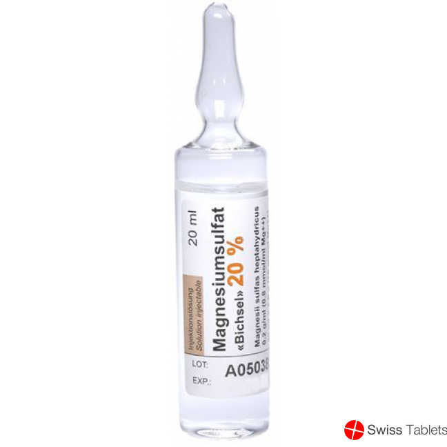 Magnesiumsulfat Bichsel 20% 10 Ampullen 20ml buy online