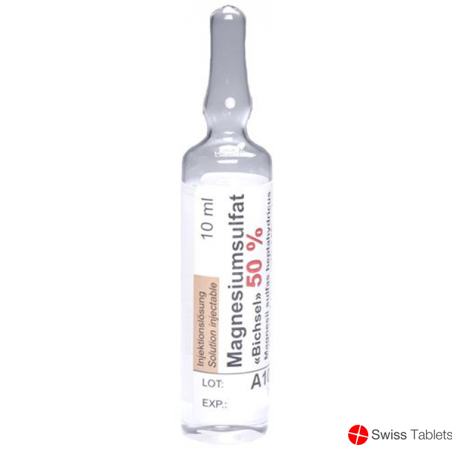 Magnesiumsulfat Bichsel 50% 10 Ampullen 10ml buy online