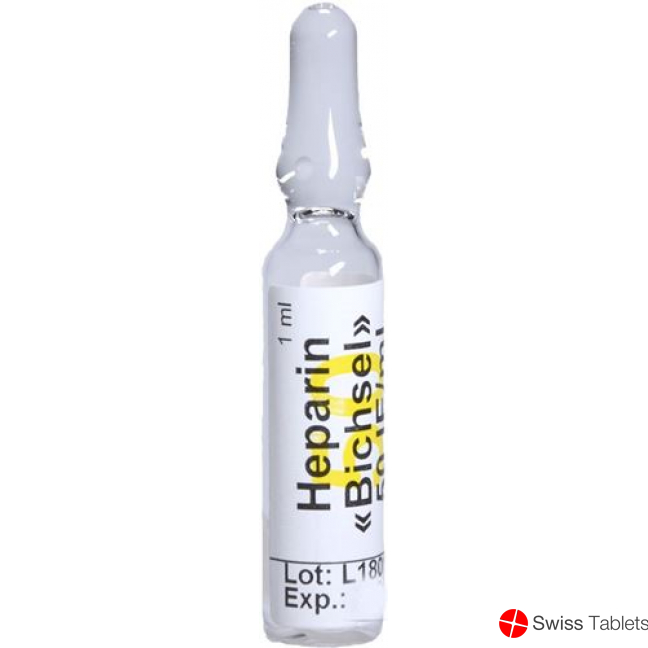 Heparin Bichsel 1000 Ie/ml Steril 100 Ampullen 1ml buy online