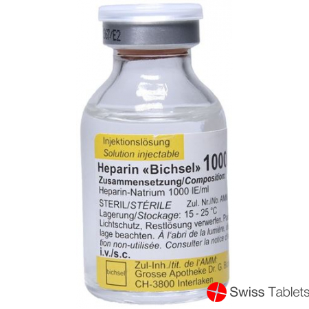 Heparin Bichsel 20000 Ie/20ml Steril Vial 20ml buy online