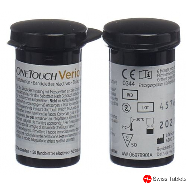 One Touch Verio test strips 2 x 50 pcs