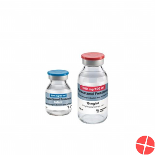 Paracetamol Fresenius 500mg/50ml Kind 10x 50ml