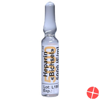 Heparin Bichsel 5000 Ie/ml Steril 100 Ampullen 1ml
