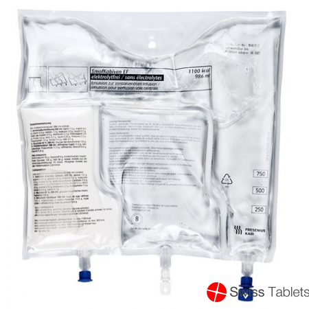 Smofkabiven Ef Infusionsemulsion 986ml Beutel 4 Stück buy online
