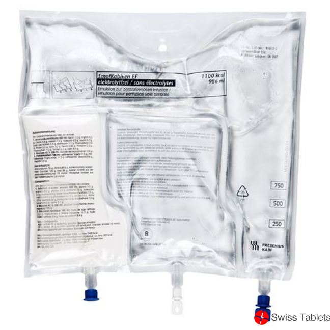 Smofkabiven Ef Infusionsemulsion 986ml Beutel 4 Stück buy online