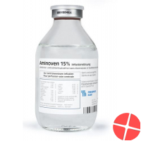 Aminoven Inf Lös 15% 10 Glasfl 250 ml