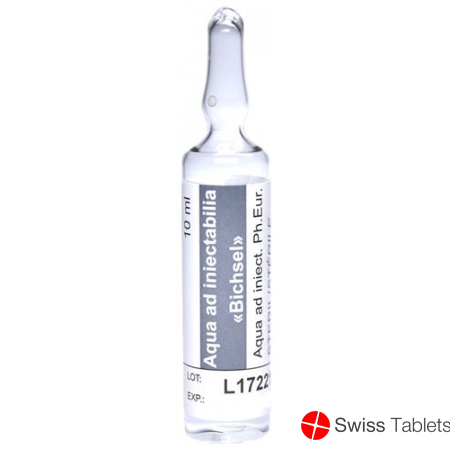 Aqua Ad Iniectabilia Bichsel 10ml Ampullen 10 Stück buy online