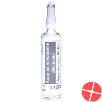 Aqua Ad Iniectabilia Bichsel 10ml Ampullen 100 Stück