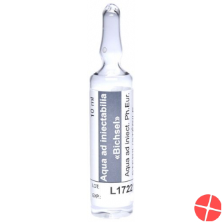 Aqua Ad Iniectabilia Bichsel 10ml Ampullen 100 Stück
