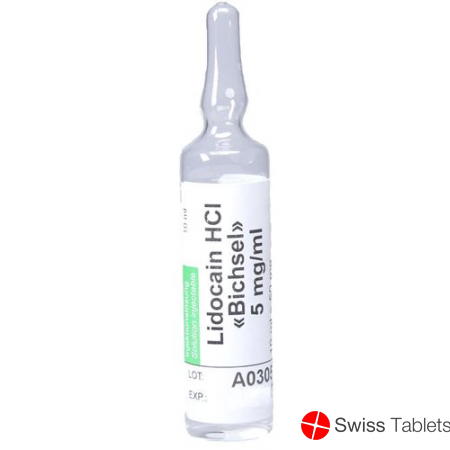 Lidocain Bichsel Injektionslösung 0.5% 100 Ampullen 10ml buy online