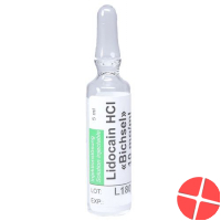 Lidocain Bichsel Injektionslösung 1% 10 Ampullen 5ml