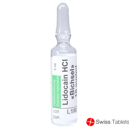 Lidocain Bichsel Injektionslösung 1% 10 Ampullen 5ml buy online