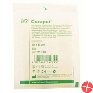 Curapor Chirurgisch Wundverband 10x8cm Steril 5 Stück