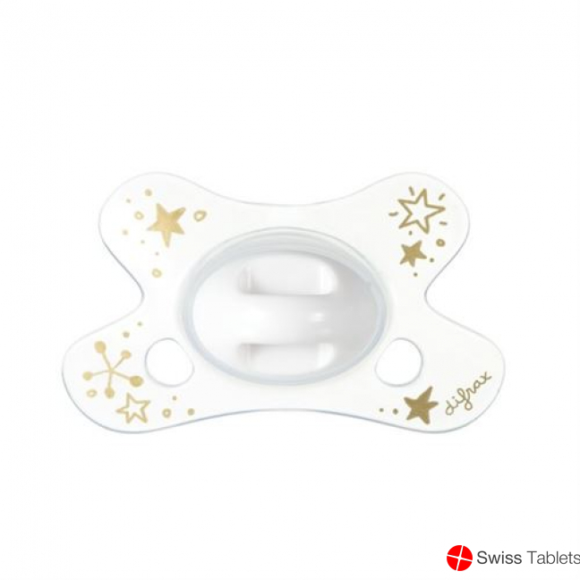 Difrax Soother Natural Gold 0-6m silicone buy online