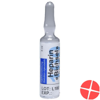 Heparin Bichsel 5000 IU/ml 10 ampoules 5 ml solution