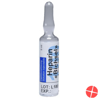 Heparin Bichsel 5000 Ie/ml Steril 10 Ampullen 5ml