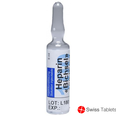 Heparin Bichsel 5000 Ie/ml Steril 10 Ampullen 5ml buy online