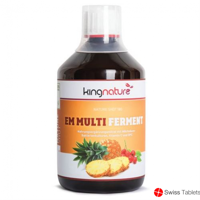Kingnature Em Multi Ferment Liquid Flasche 500ml buy online