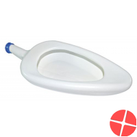 Sundo Urinschiffchen Frauen 1L Weiss M Gummikappe Sundo Urinschiffchen Frauen 1L Weiss M Gummikappe