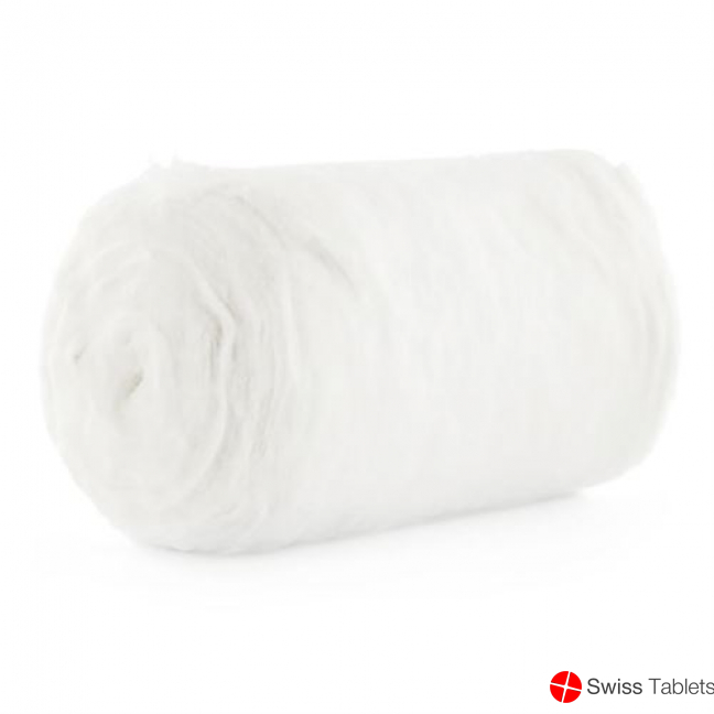 IVF Verbandwatte 6mx12.5cm Pressroll 1000g buy online