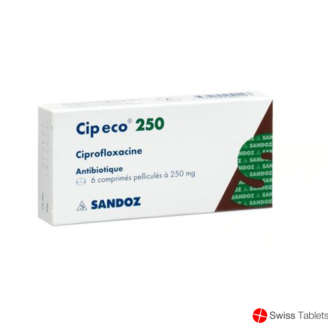 Cip Eco Filmtabletten 250mg 10 Stück buy online