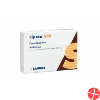 Cip Eco Filmtabletten 500mg 20 Stück