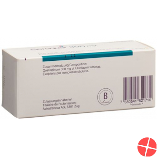 Seroquel Filmtabletten 300mg 100 Stück