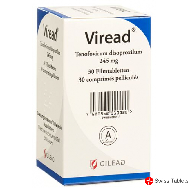 Viread Filmtabletten 245mg 30 Stück buy online