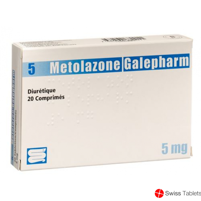Metolazon Galepharm Tabletten 5mg 100 Stück buy online