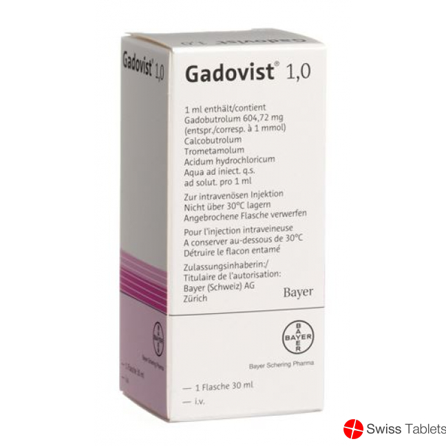 Gadovist 1.0 Injektionslösung Fertigspritze 15ml buy online