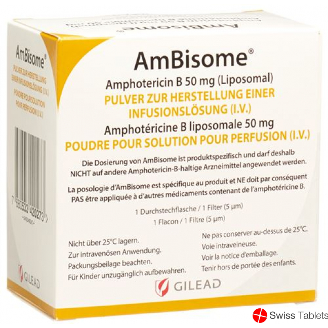 Ambisome Trockensubstanz 50mg Durchstechflasche buy online