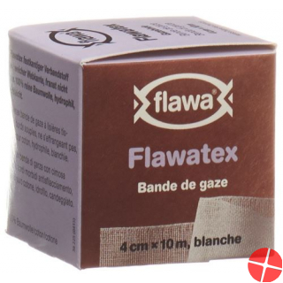 Flawa Flawatex gauze bandage 4cmx10m Inelastic
