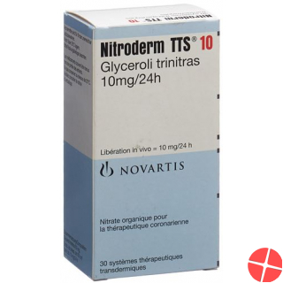 Nitroderm Tts 10 Mg/24h 10 Stück