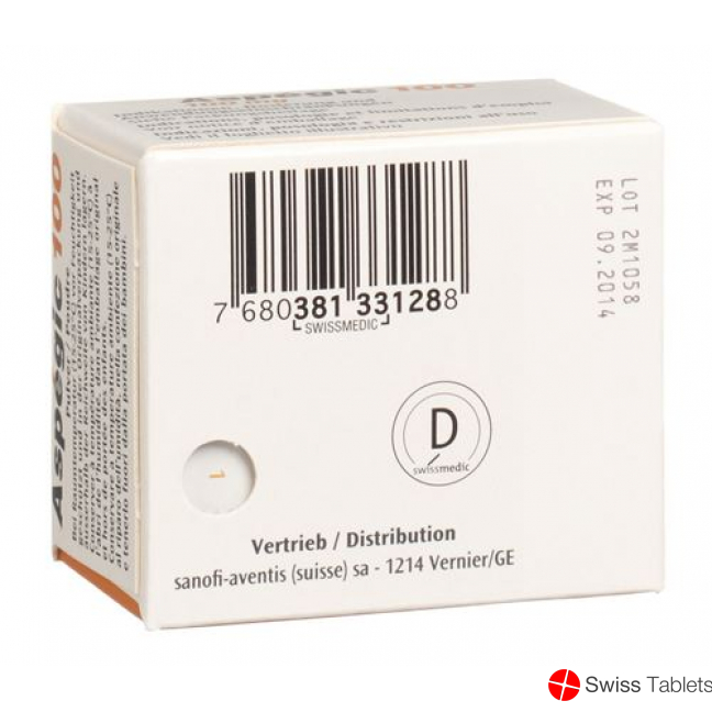 Aspegic 100 Pulver 100mg Beutel 20 Stück buy online