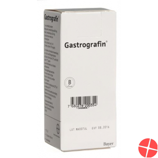 Gastrografin Lösung 10 Flasche 100ml