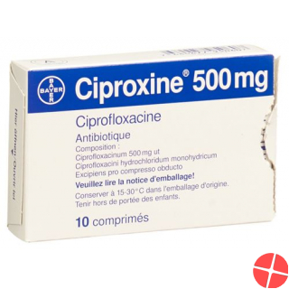Ciproxin Lacktabletten 500mg 10x 20 Stück