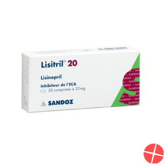 Lisitril 20 Tabletten 20mg 100 Stück