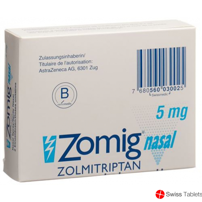Zomig Nasal 5mg 6 Monodosen buy online