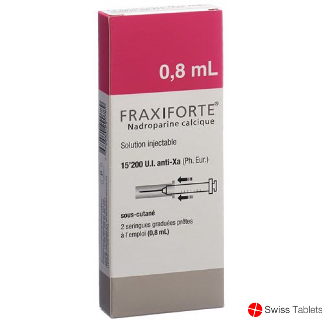 Fraxiforte 0.8ml Injektionslösung 100 Fertigspritzen 0.8ml buy online Fraxiforte 0.8ml Injektionslösung 100 Fertigspritzen 0.8ml buy online