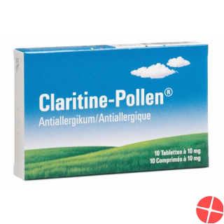 Claritine Pollen 10mg 10 Tabletten