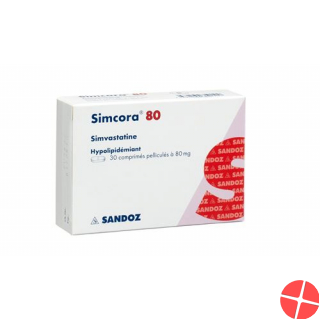 Simcora Filmtabletten 80mg 100 Stück