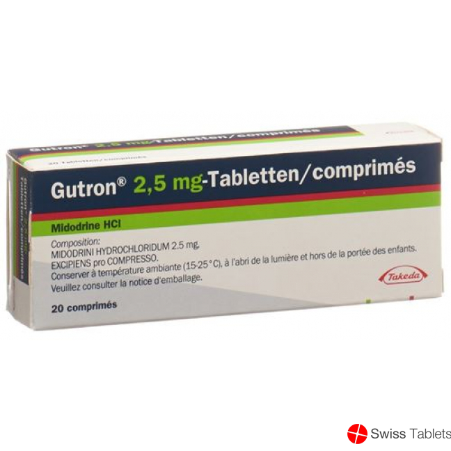 Gutron Tabletten 2.5mg 50 Stück buy online