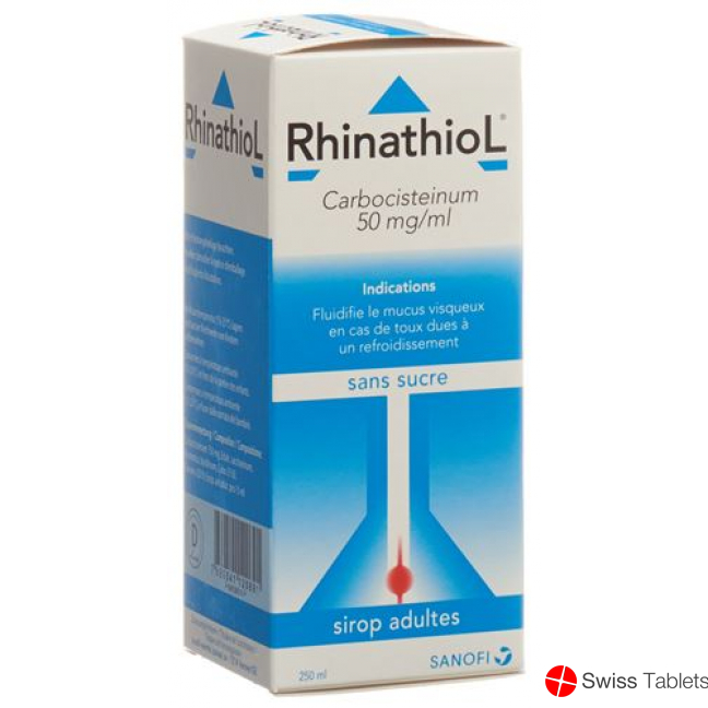 Rhinathiol Sirup Erwachsene ohne Zucker Flasche 200ml buy online