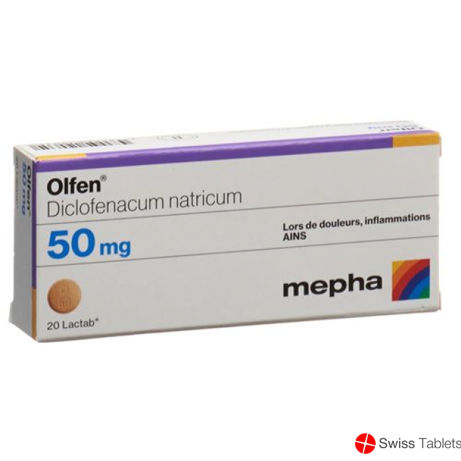 Olfen 50 Lactabs 50mg 100 Stück buy online